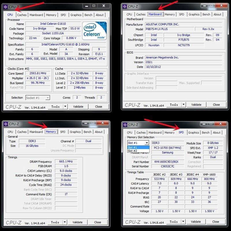 HyperX FURY DDR3 32GB 1600MHz Desktop RAM Memory