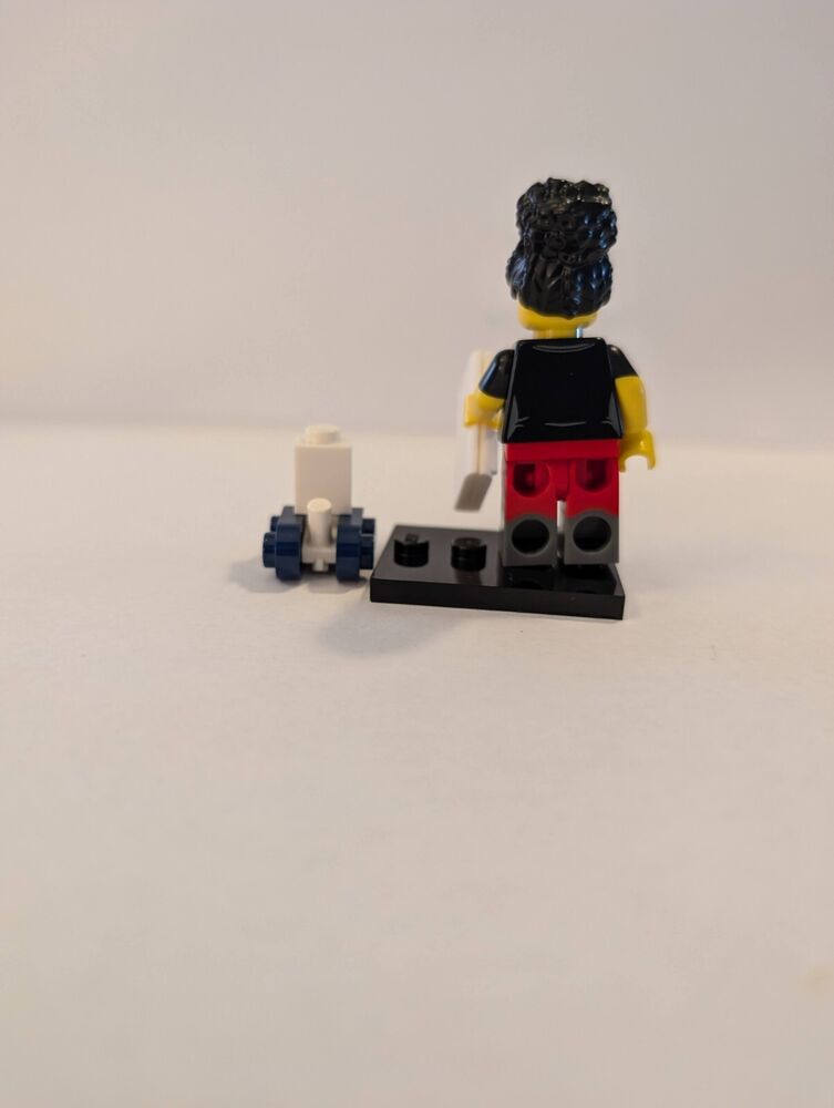 Lego Series 19 Minifigure Pair - Computer Programmer & Mountain Biker Girl
