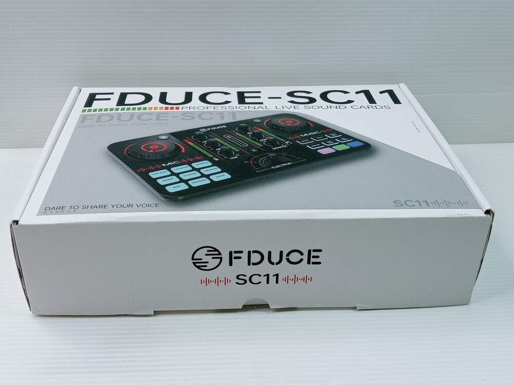 FDUCE SC11 Professional Live Sound Card - Open Box, New Condition