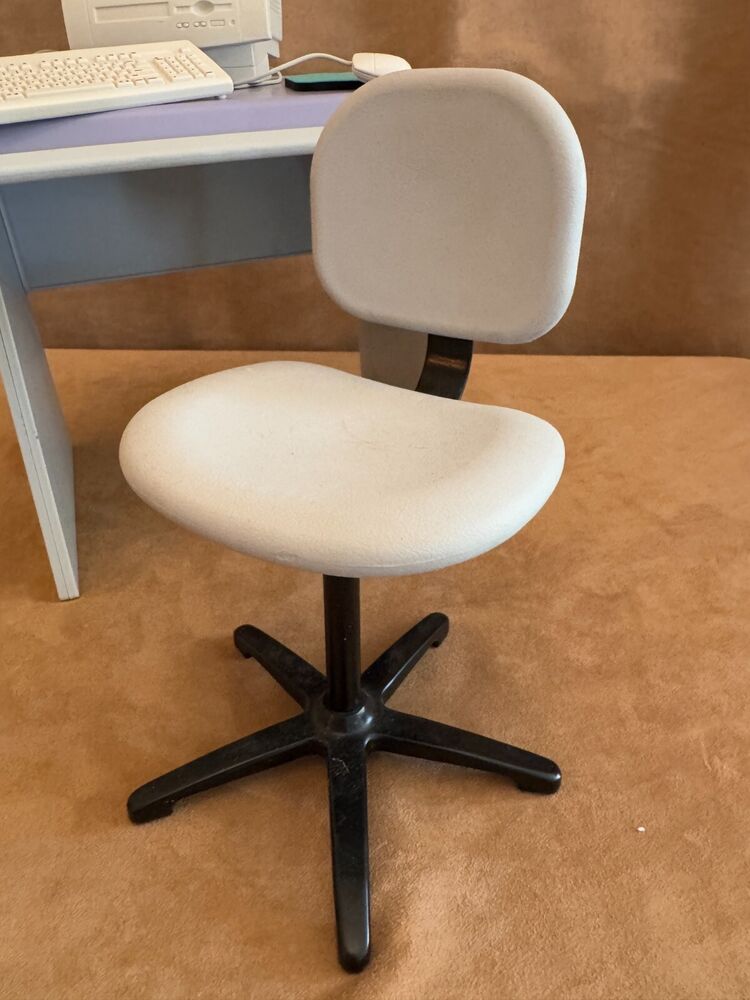 American Girl Doll Macintosh Computer Desk Set with Chair