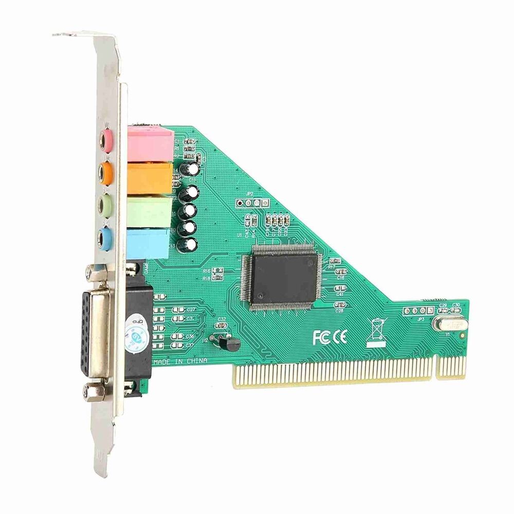 4.1 Channel PCI Sound Card for Enhanced Desktop Audio