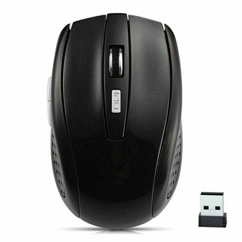 2.4GHz Wireless Optical Mouse with USB Receiver