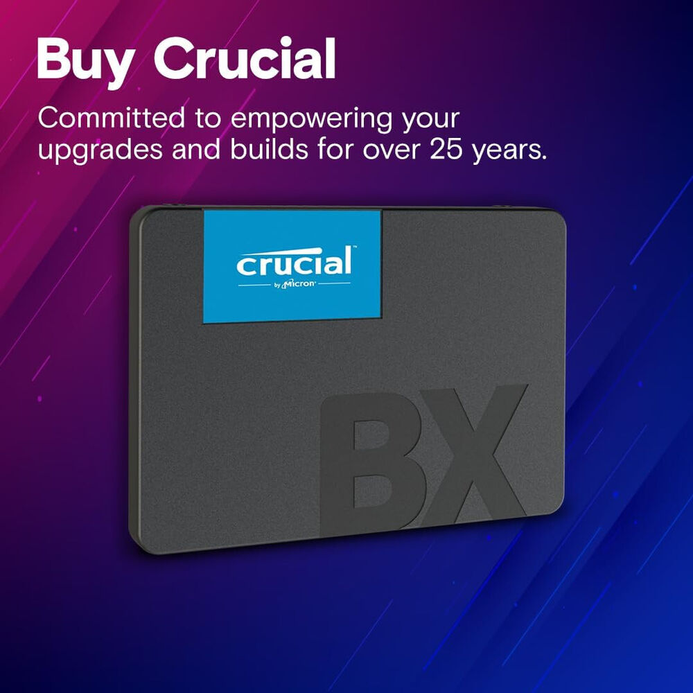 Crucial 240GB 3D NAND SATA III SSD - High-Speed Storage Solution