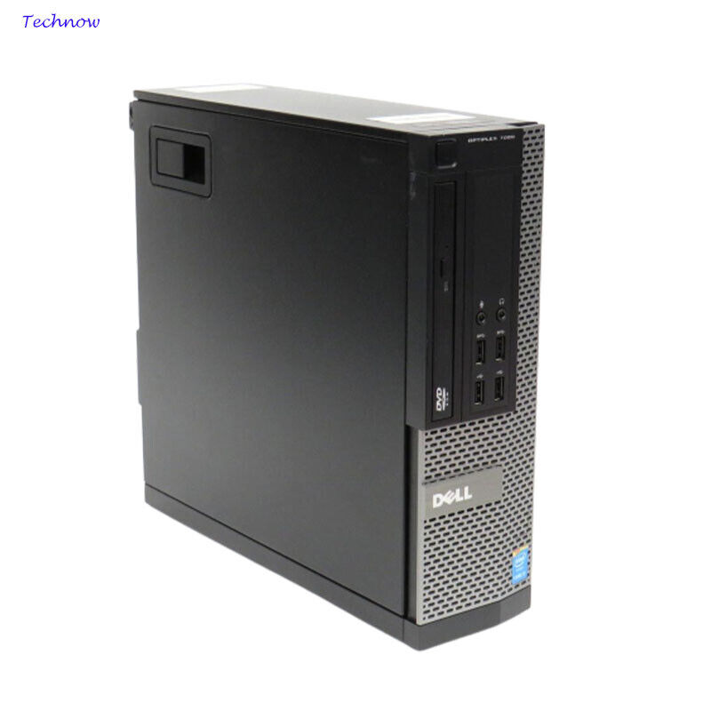 Dell Desktop Computer PC Intel i3 16GB RAM 512GB SSD Dual 22" LCD Monitors, WiFi, Windows 10 Pro
