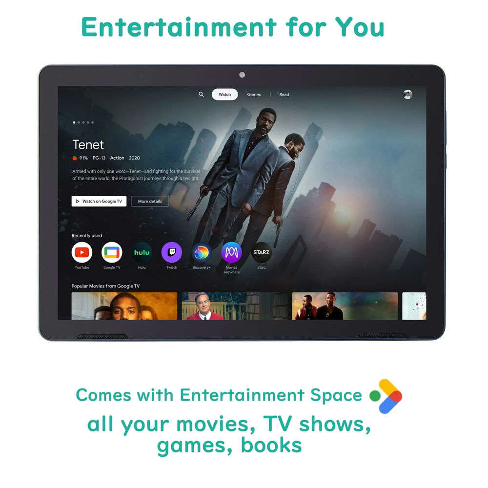 Onn. Tablet Surf Gen 3 10.1" 1280x800 32GB Quad-Core Android 11 Tablet - Charcoal