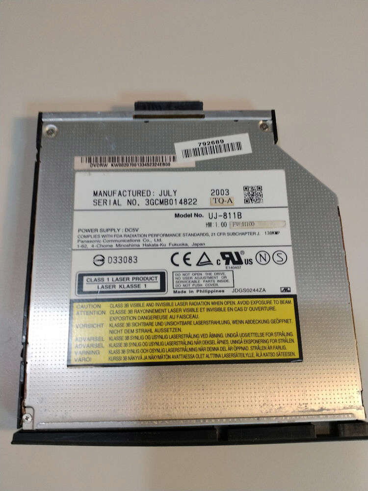 Vintage Internal Laptop Optical Drives Collection