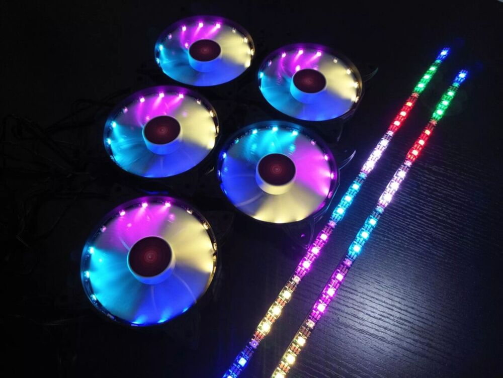 Magnetic ARGB Flexible LED Light Strip for Custom PC Builds
