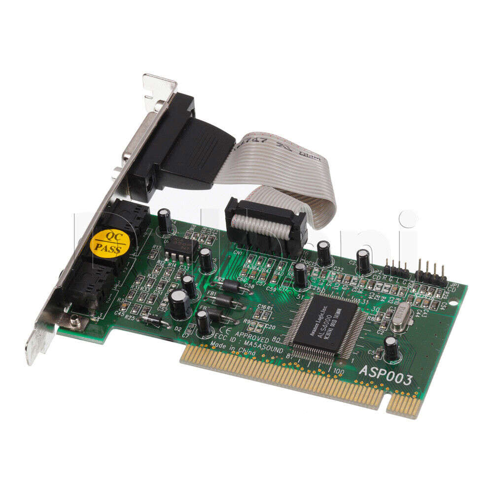 Genica 95-8710 Vintage 32-Bit PCI Sound Card