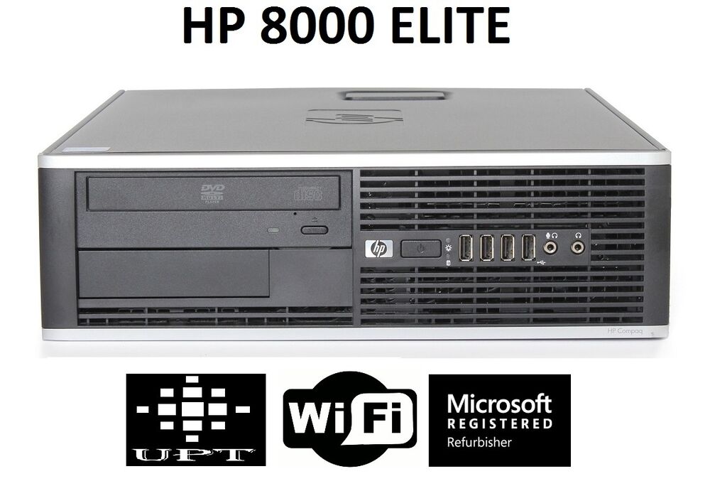HP Business Class Desktop PC with Windows 10, Intel Dual Core, 8GB RAM