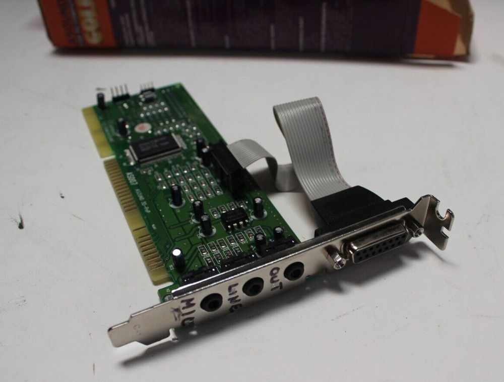 Asound 3D-PNP Gold ISA Sound Card AS007 - Open Box with Software