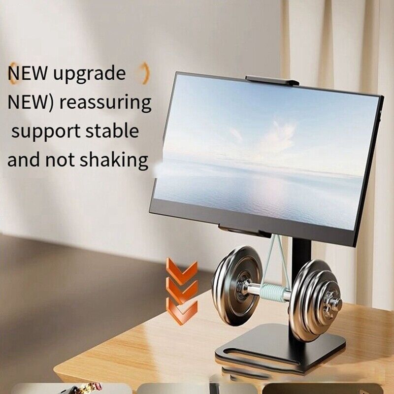 360° Swivel Portable Monitor Stand with Tablet Holder