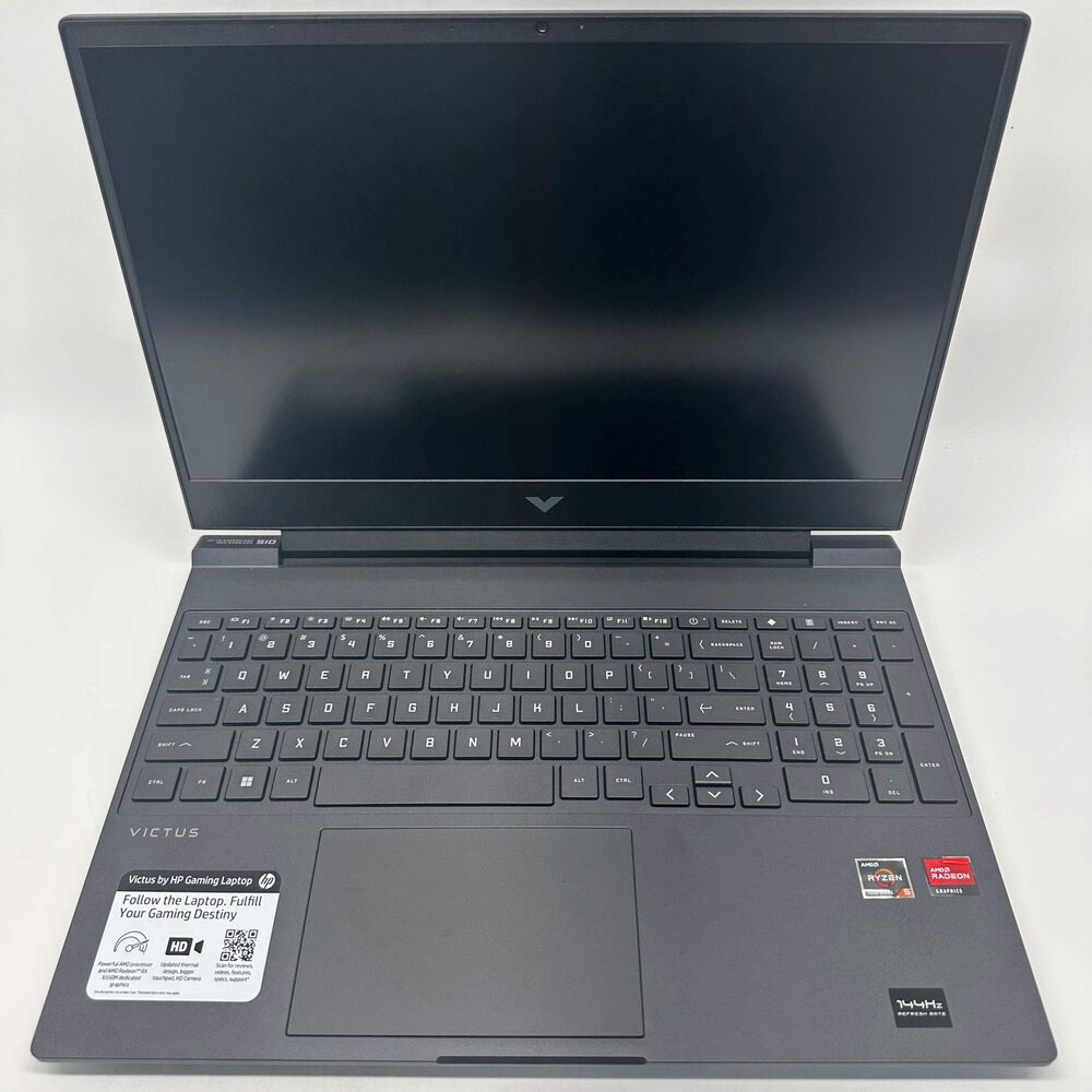 HP Victus 15-FB2063DX Gaming Laptop with Ryzen 5 7535HS, 8GB RAM, 512GB SSD