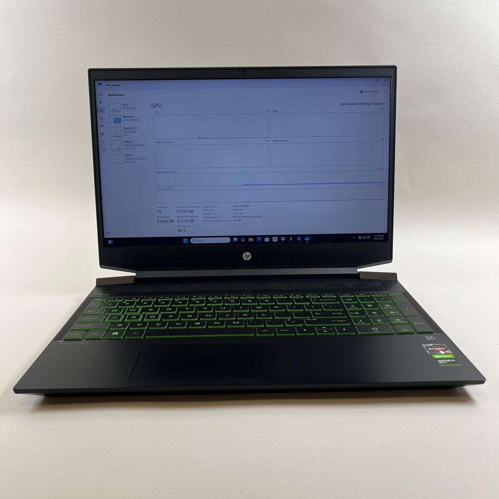 HP Pavilion Gaming 15-ec0013dx Laptop with Ryzen 5 and Radeon Vega Graphics