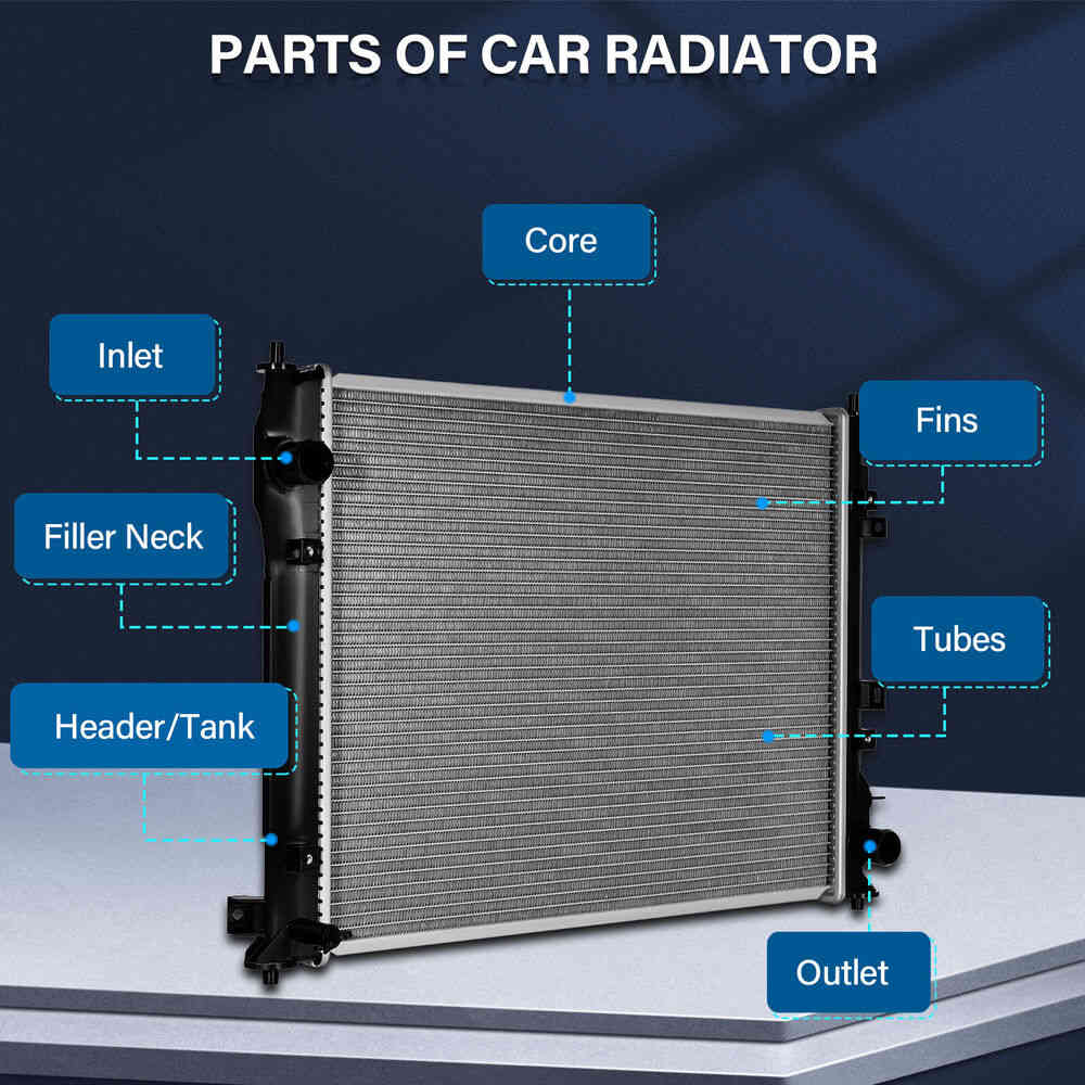 2016-2019 Honda Civic 2.0L Aluminum Radiator & AC Condenser Cooling Kit
