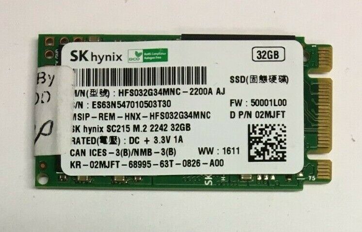 32GB M.2 2242 SATA SSD - High-Speed Storage Solution