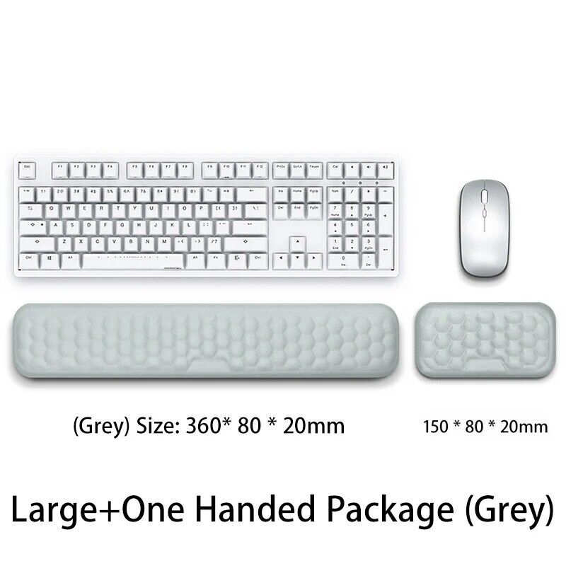Ergonomic Gel Wrist Rest Set for Keyboard and Mouse