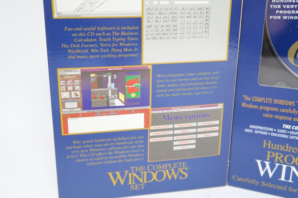 The Complete Windows Set Collectors Edition - Microforum Computer Program Software