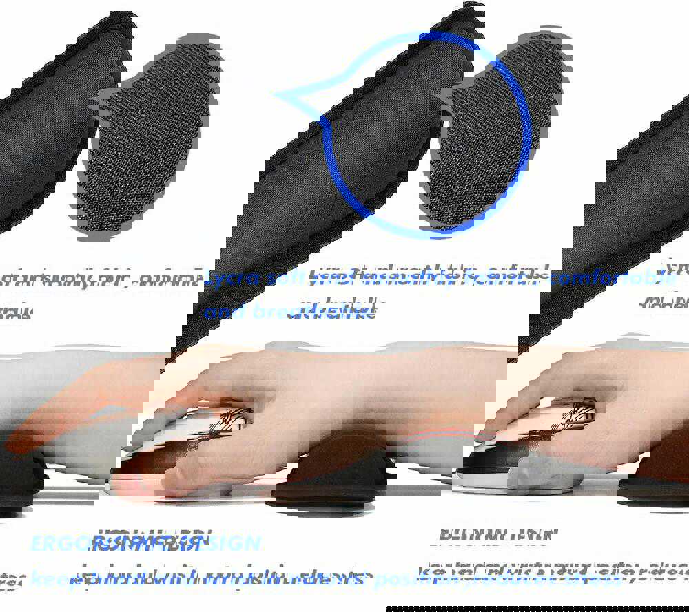 Ergonomic Memory Foam Wrist Rest Set for Keyboard and Mouse