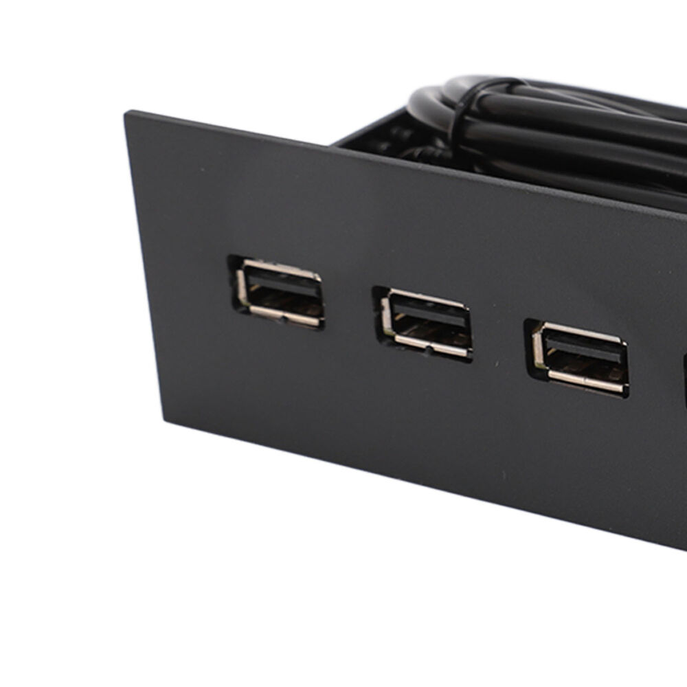 4-Port USB 3.0 Front Panel Hub with Optical Drive