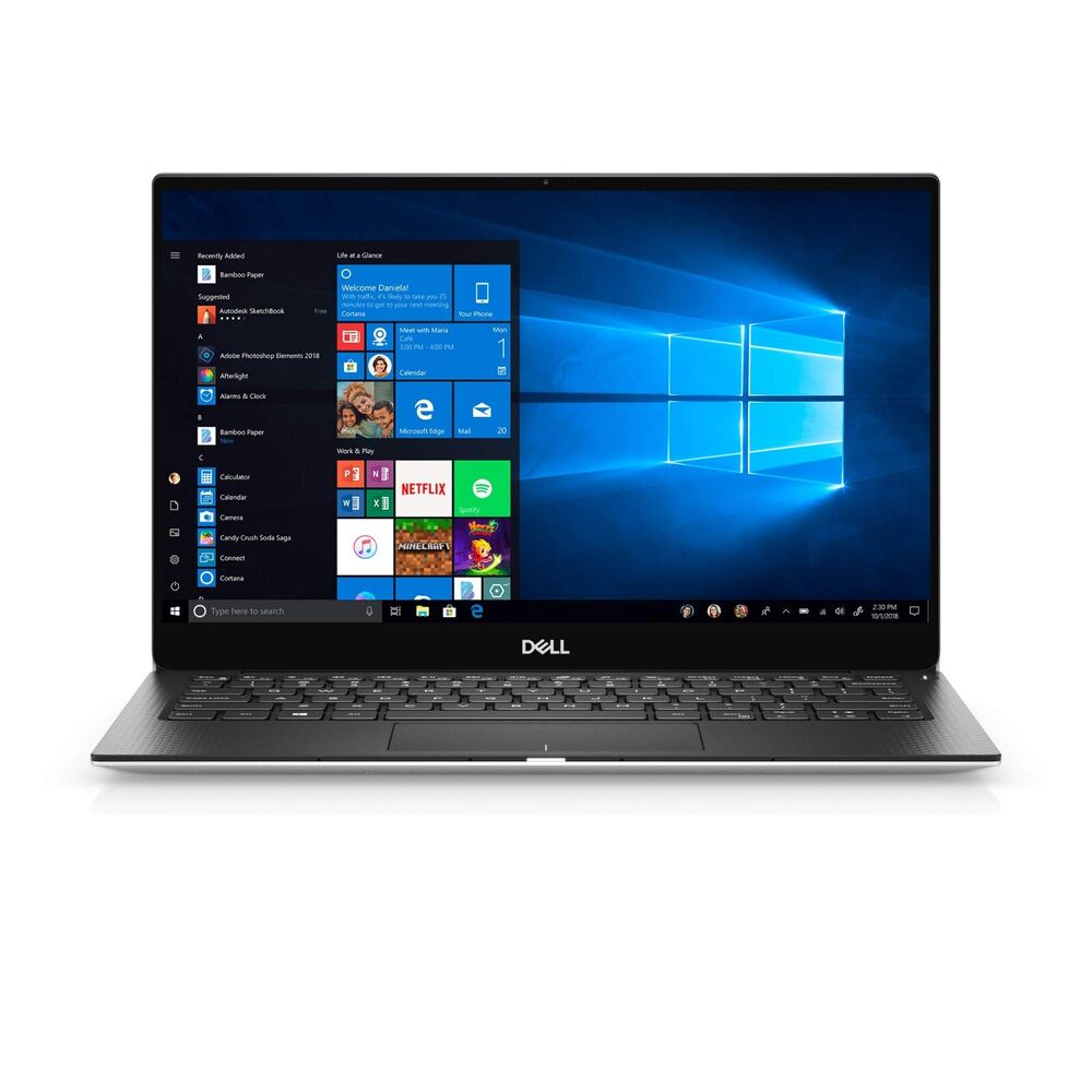Dell XPS 13 9380 13.3" Business Laptop with Intel Core i5, 8GB RAM, 256GB SSD