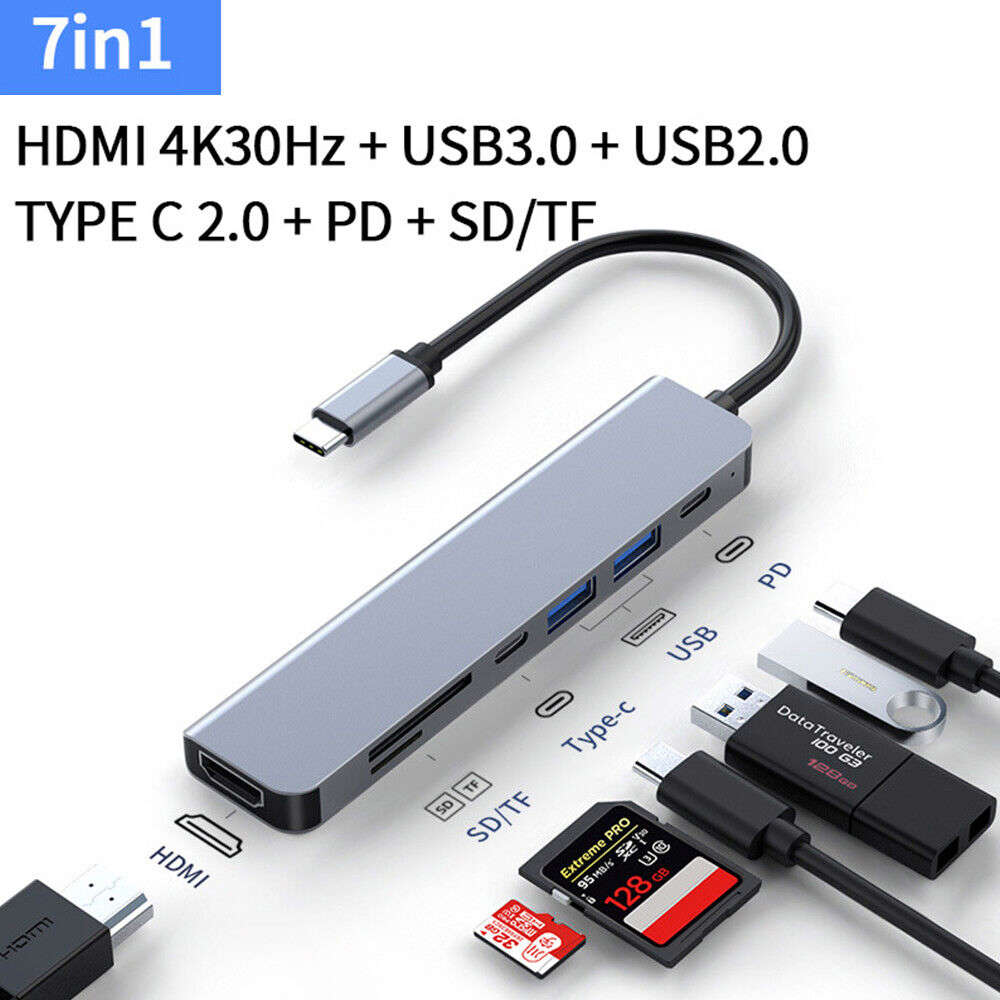 USB-C to Ethernet Multiport Adapter for MacBook Pro/Air and iPad Pro