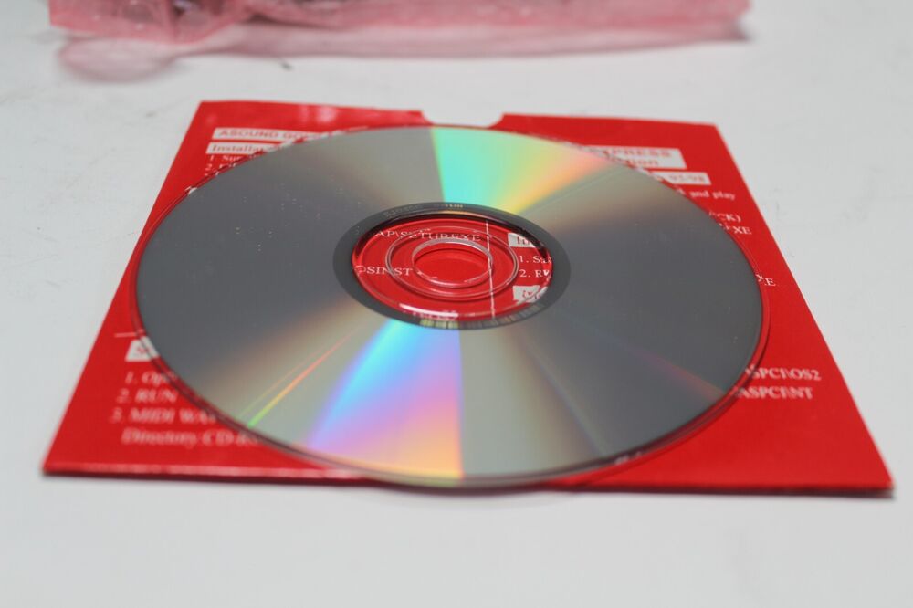 Asound 3D-PNP Gold ISA Sound Card AS007 - Open Box with Software