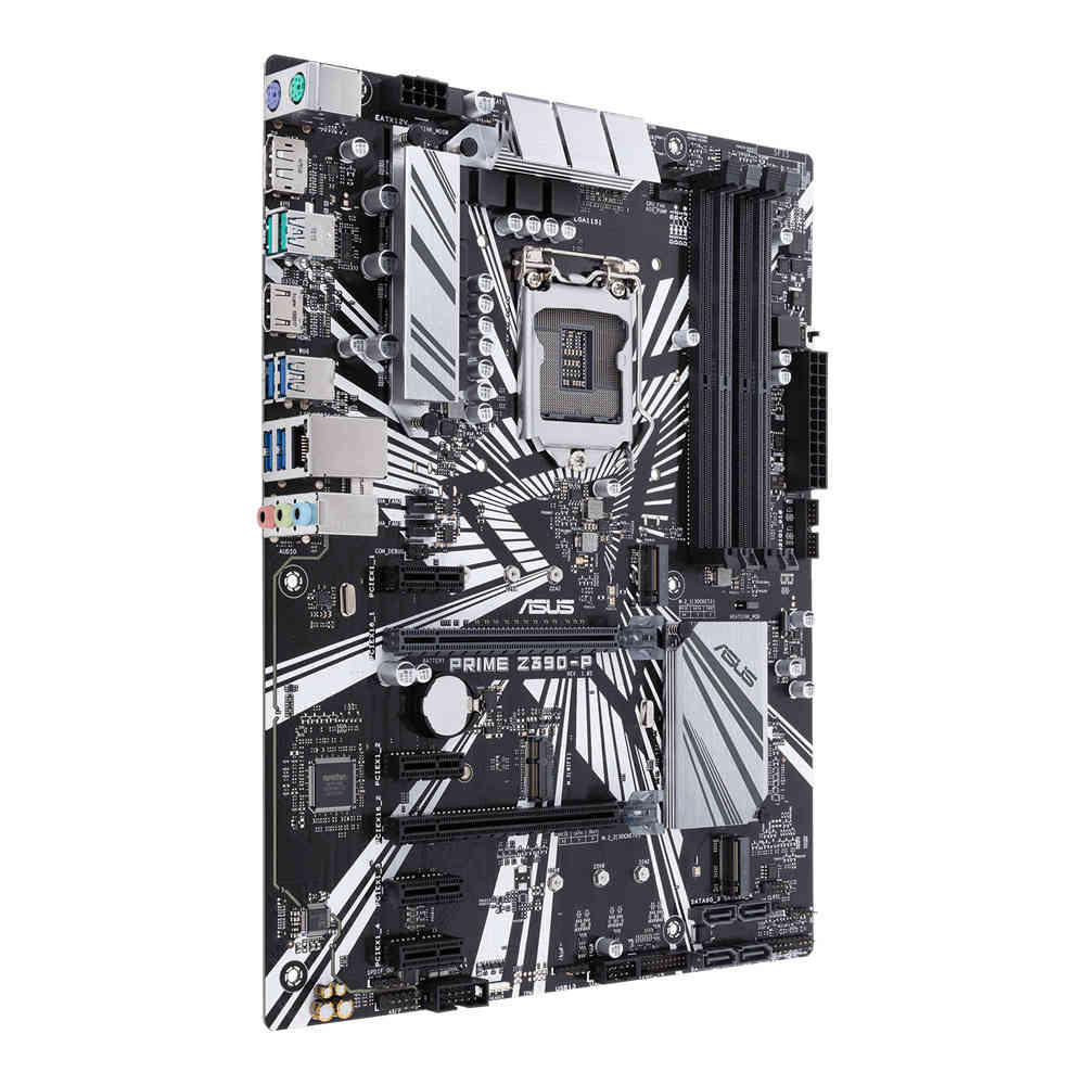 ASUS PRIME Z390-P Motherboard - Intel Z390 Chipset, LGA1151, ATX
