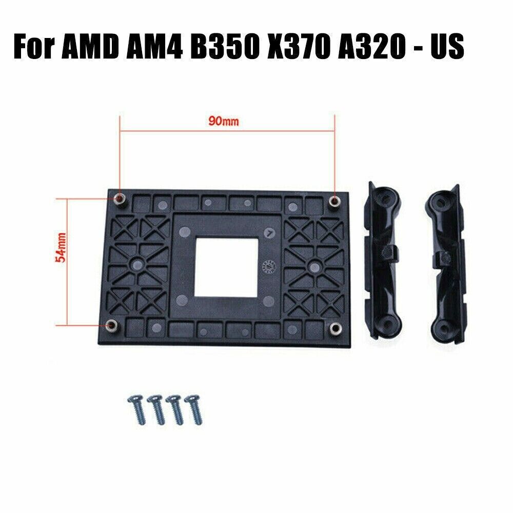 AM4 CPU Mounting Brackets and Backplate for Ryzen Processors