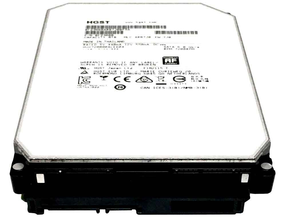 HGST Ultrastar 8TB 7200RPM SATA 6Gb/s 3.5" Hard Drive