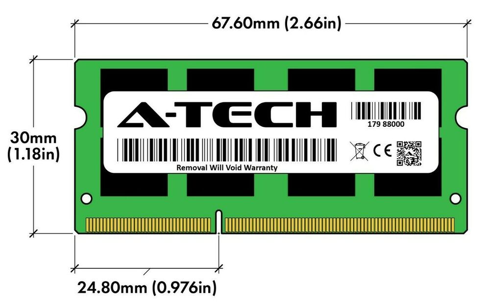 A-Tech 8GB DDR3 1600MHz Laptop Memory RAM