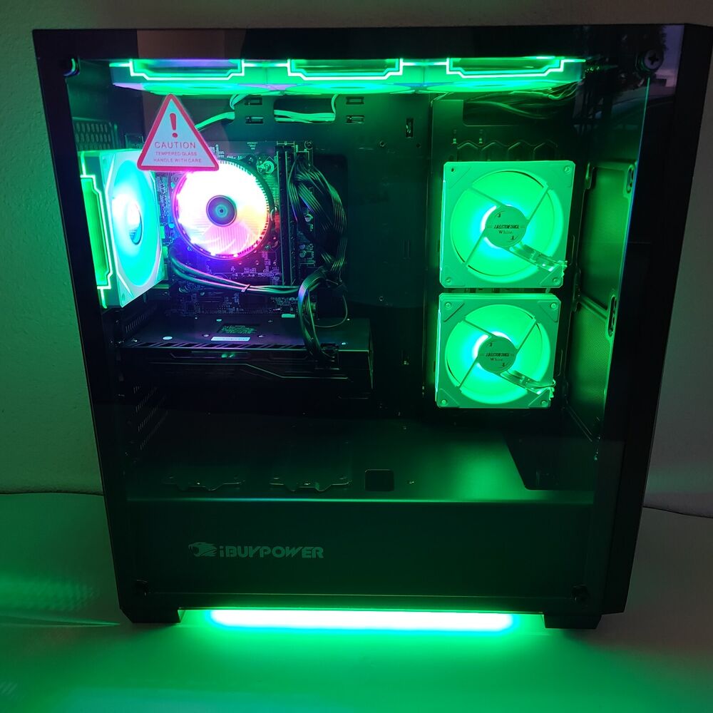 High-Performance ARGB Gaming Desktop PC with i7 Processor