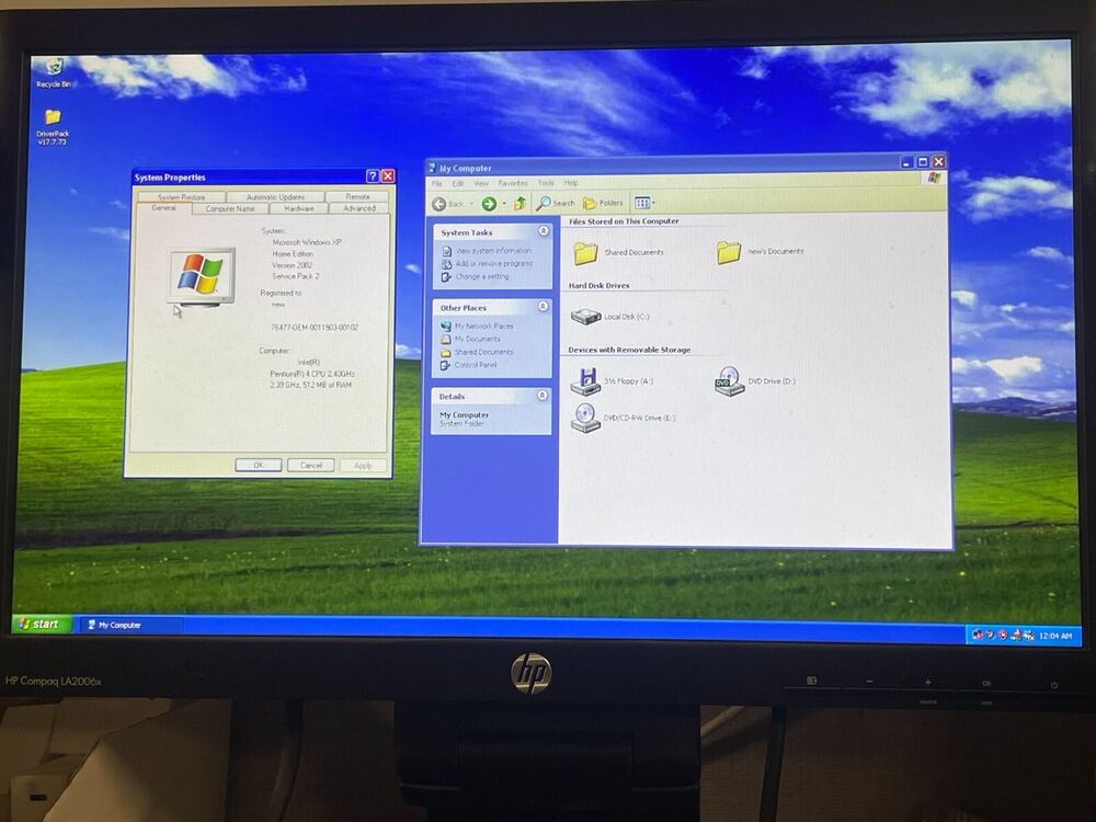 Dell Dimension 8250 Desktop PC with 200GB HDD, 512MB RAM, Windows XP Pro