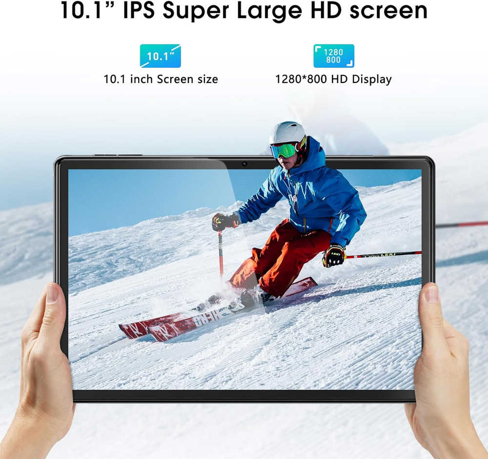 SGIN 10.1 Inch Android 13 Tablet with 4GB RAM and 128GB Storage