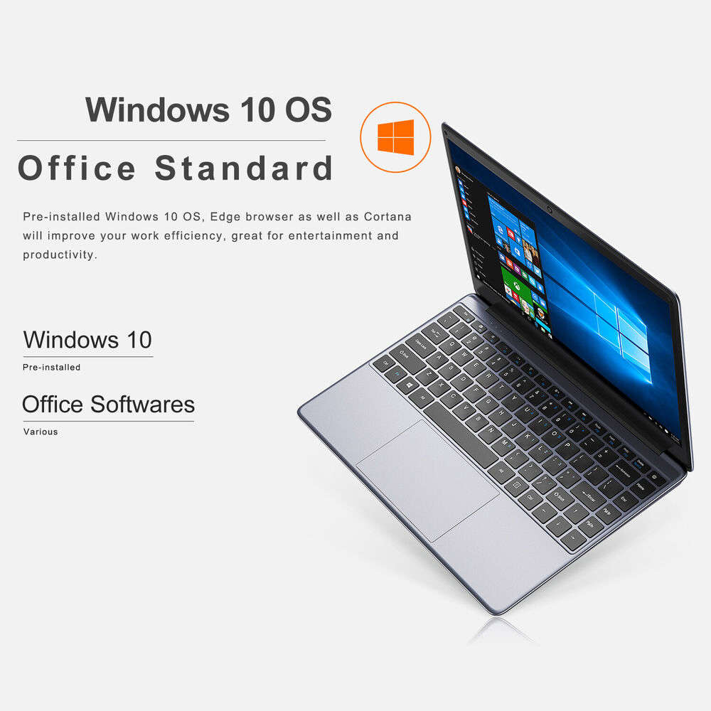 CHUWI 14.1" Laptop - Intel Celeron 2.8GHz, 8GB RAM, 256GB SSD, HDMI - Gray