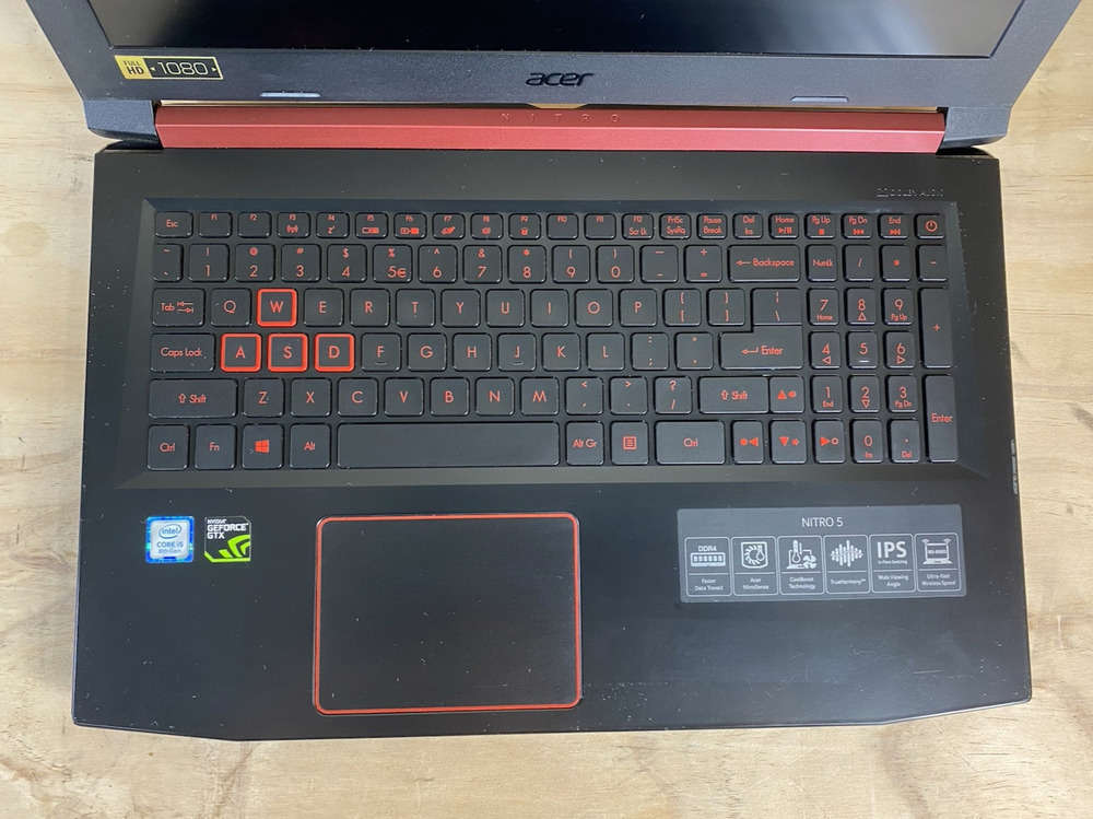 Acer Nitro 5 Gaming Laptop - AN515-53, 15.6", i5-8300H, GTX1050
