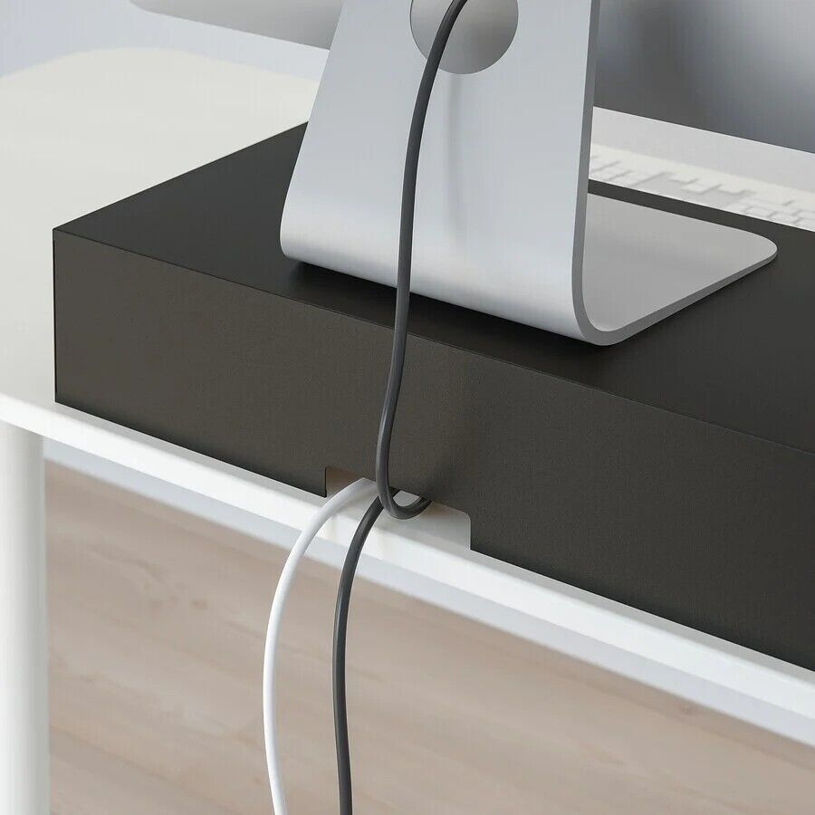 Elevate Your Workspace with Bamboo Monitor Stand and Storage Drawer