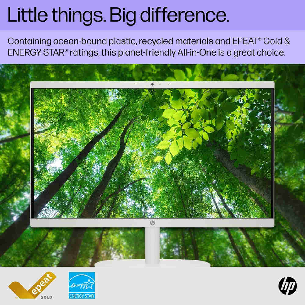 2025 HP All-In-One Desktop PC with Intel Celeron, 32GB RAM, 1TB SSD