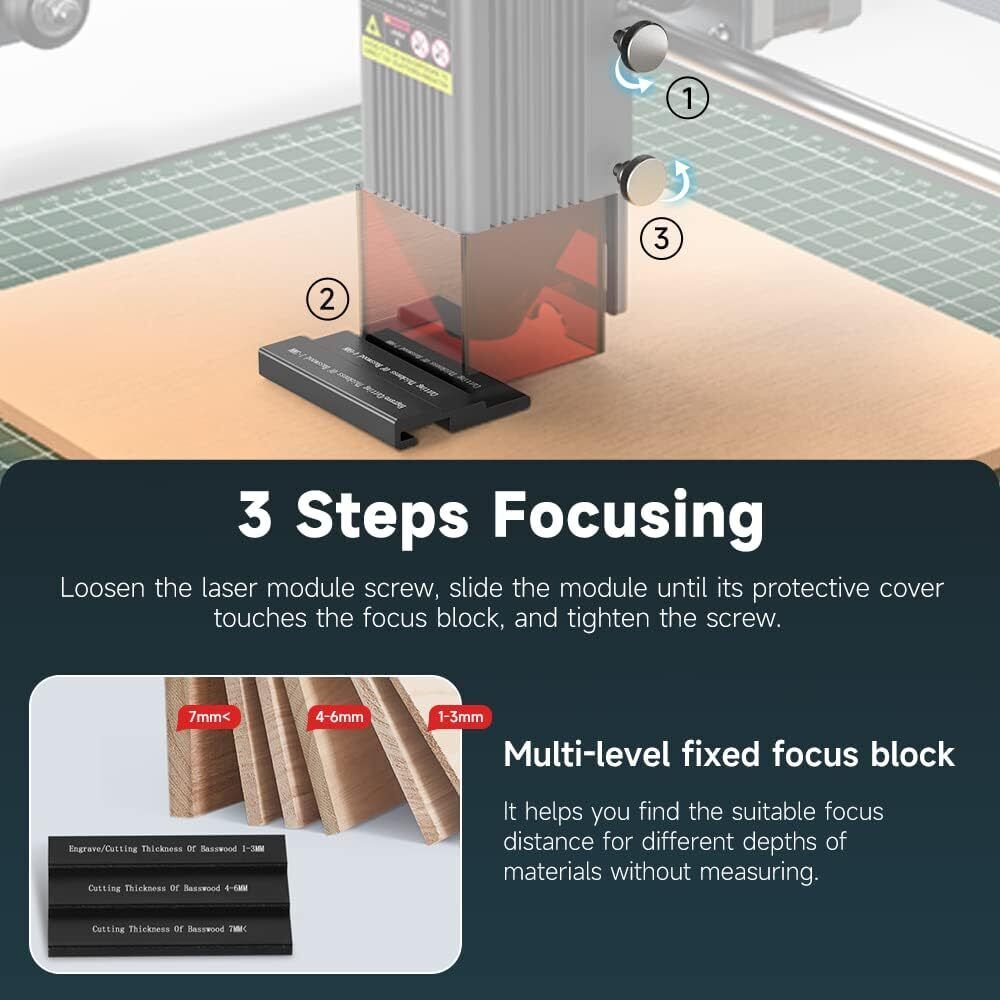 Creality 10W Laser Engraver - Personalized DIY CNC Cutting Machine