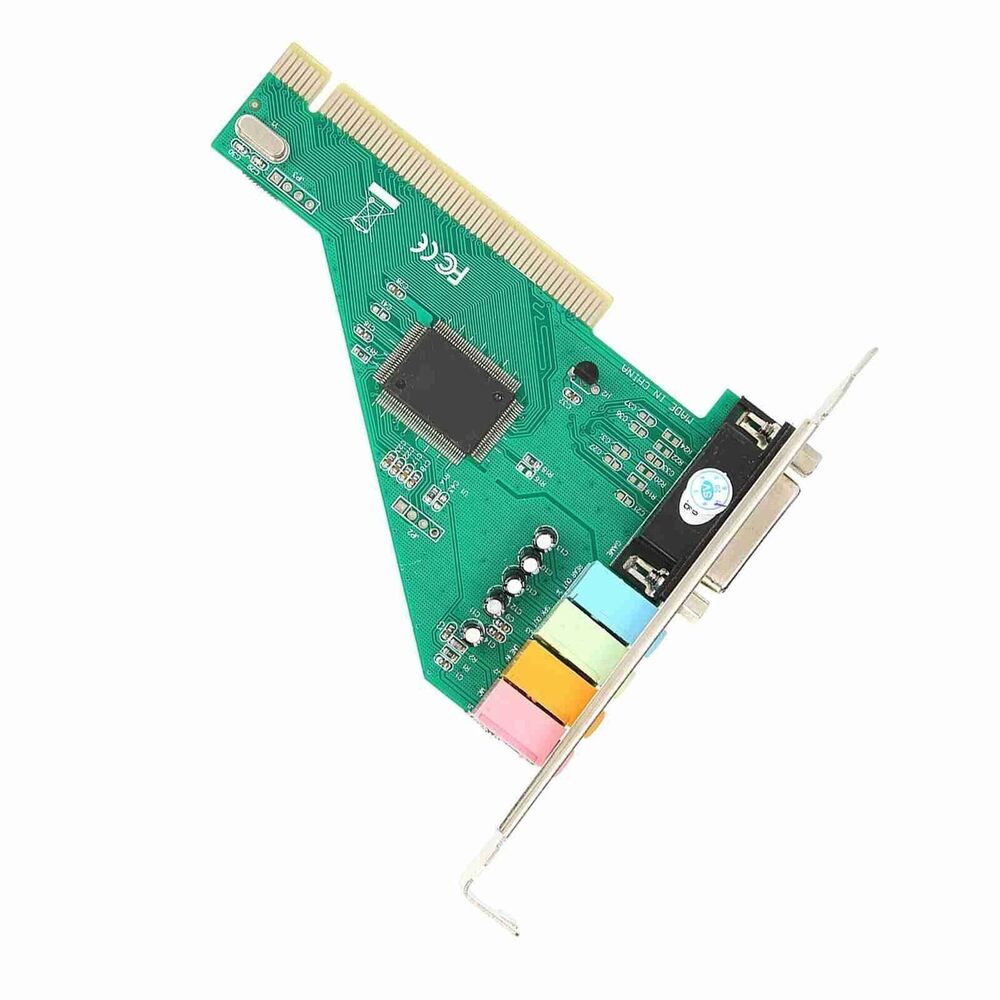 4.1 Channel PCI Sound Card for Enhanced Desktop Audio