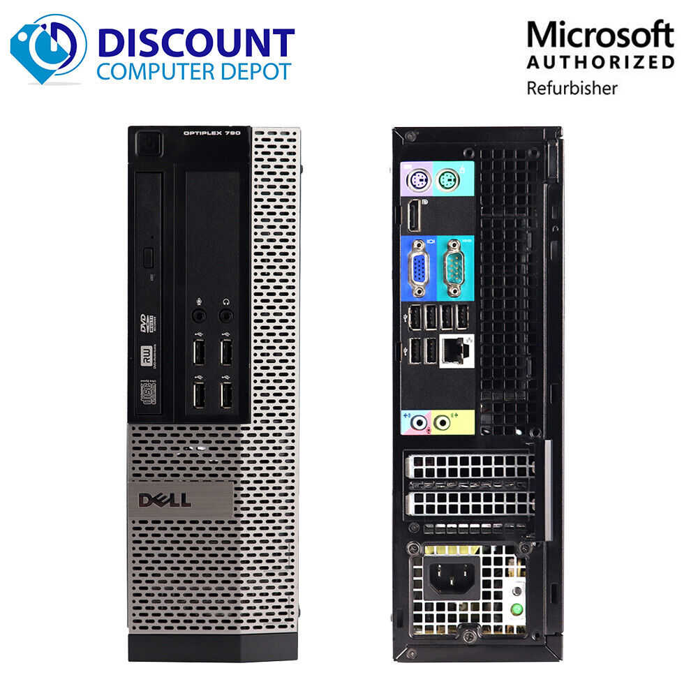 Dell i5 Desktop PC with Windows 10, Intel Quad-Core, 8GB RAM, 256GB SSD