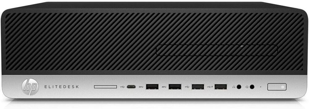 HP EliteDesk 800 G6 Desktop Computer, Intel i5 8th Gen, 16GB RAM, 512GB SSD, Windows 11 Pro