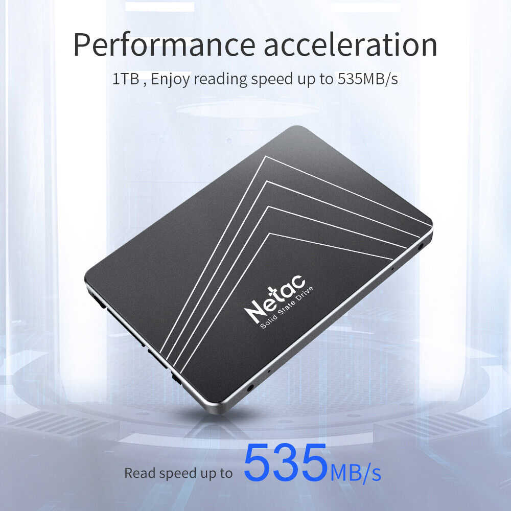 Netac 120GB SSD 2.5 SATA III 6 Gb/s High-Speed Internal Solid State Drive