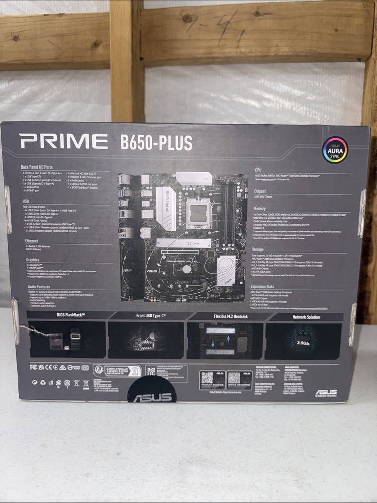 Prime B650-Plus AM5 Gaming Motherboard