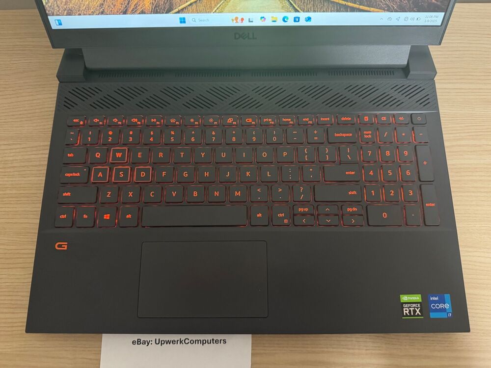 Dell G15 5511 Gaming Laptop - High-Performance i7, 32GB RAM, 1TB SSD