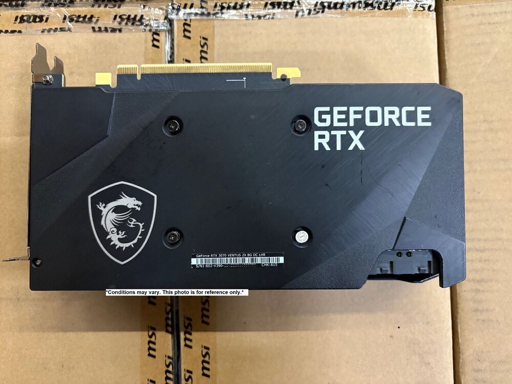 MSI RTX 3070 8GB VENTUS 2X OC Video Card - Upgraded Gaming Performance