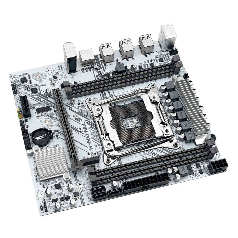 X99 LGA 2011-v3 White Gaming Motherboard
