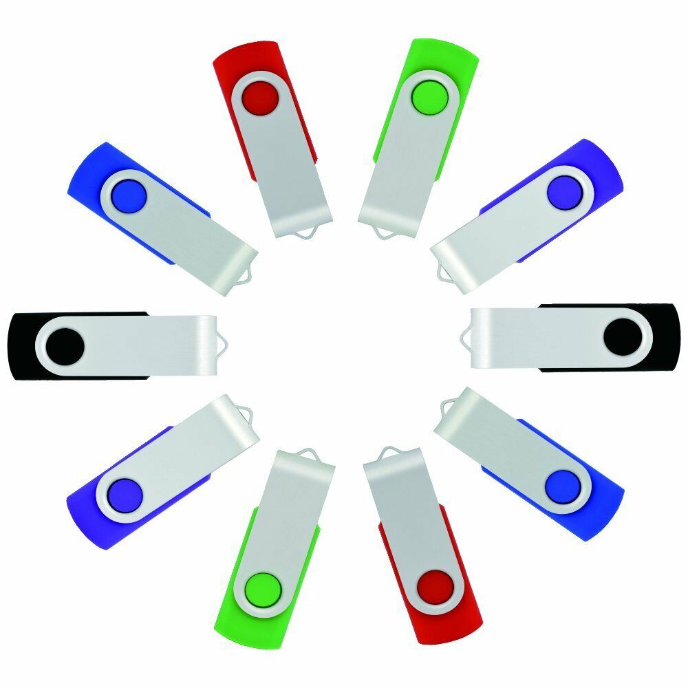 High-Capacity USB Flash Drives - 4GB to 128GB Options