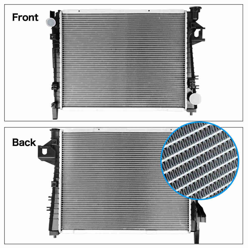 Upgraded Aluminum Radiator for Dodge Ram 1500/2500/3500 Models