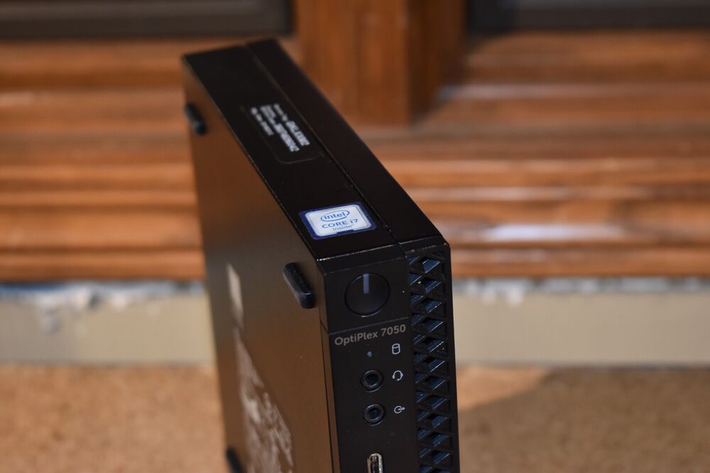 Dell Optiplex 7050 Micro Desktop PC with Intel i7-6700T, 4GB RAM, 128GB SSD