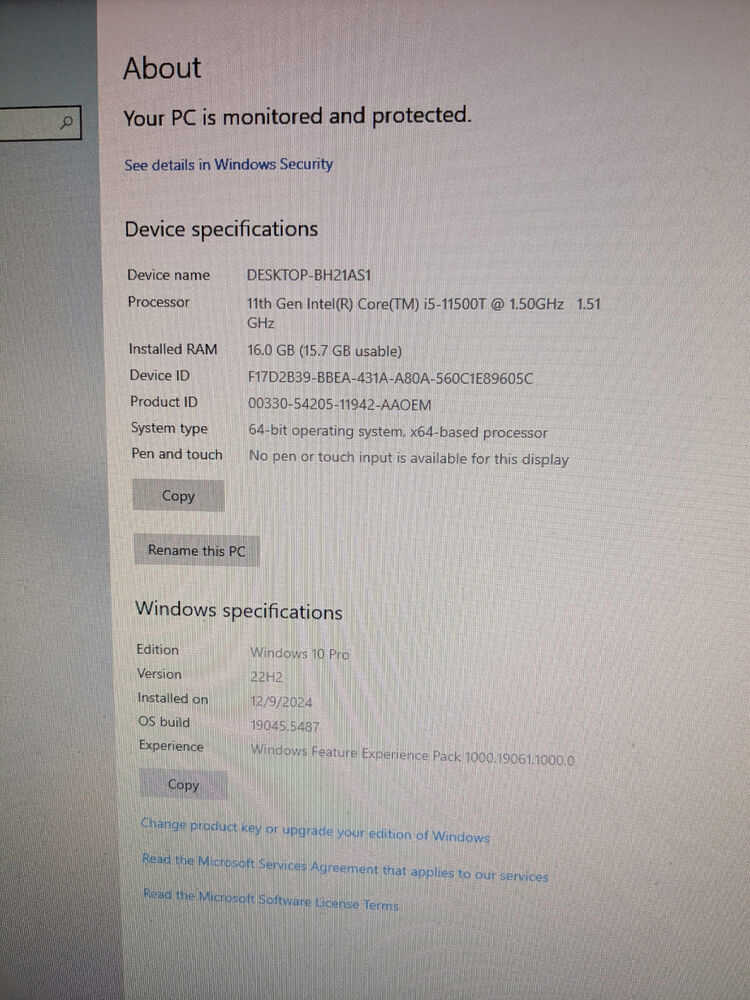 Dell OptiPlex 5090 Micro Desktop PC with Intel Core i5-11500T, 16GB RAM, 256GB SSD